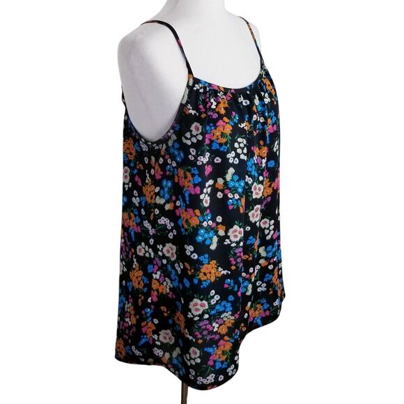 CAbi #5599 "Carefree Cami" Floral Adjustable Straps Top Size M - Picture 2 of 8